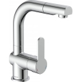 Schütte 79710 - Kitchen faucet with pull-out spray LONDON, polished chrome