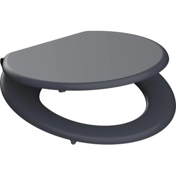 Schütte 80104 - SPIRIT Anthracite SoftClose MDF Toilet Seat