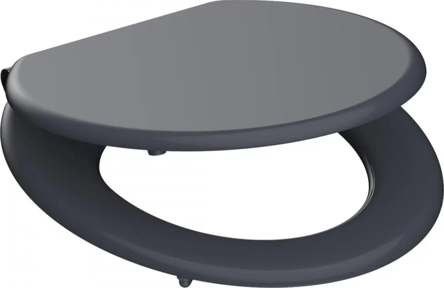Schütte 80104 - SPIRIT Anthracite SoftClose MDF Toilet Seat