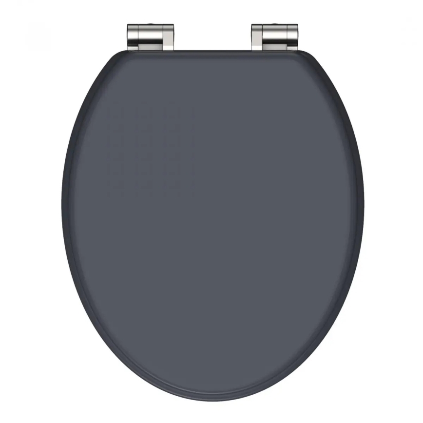 Schütte 80104 - SPIRIT Anthracite SoftClose MDF Toilet Seat