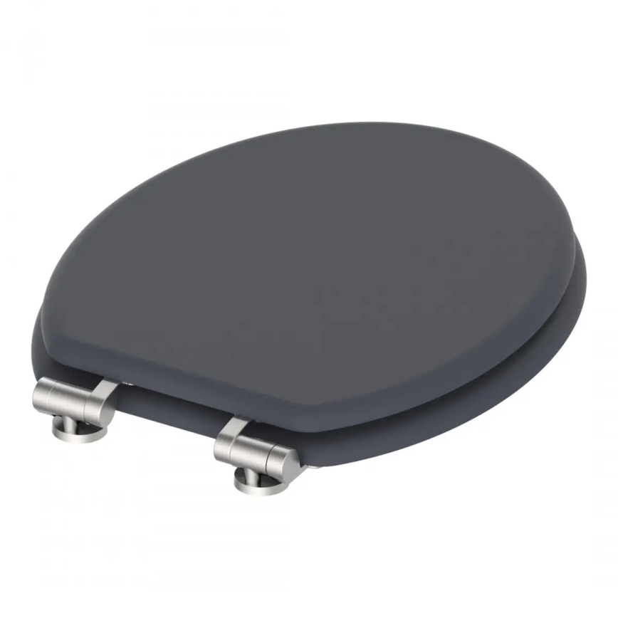 Schütte 80104 - SPIRIT Anthracite SoftClose MDF Toilet Seat