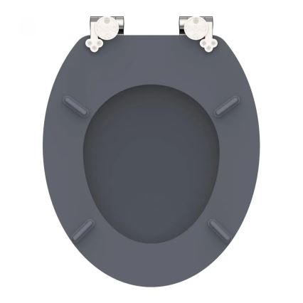Schütte 80104 - SPIRIT Anthracite SoftClose MDF Toilet Seat