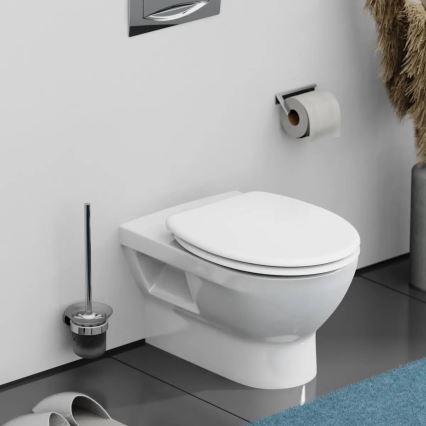 Schütte 82100-A - WHITE Duroplast Toilet Seat with SoftClose