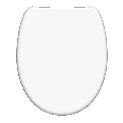 Schütte 82100-A - WHITE Duroplast Toilet Seat with SoftClose