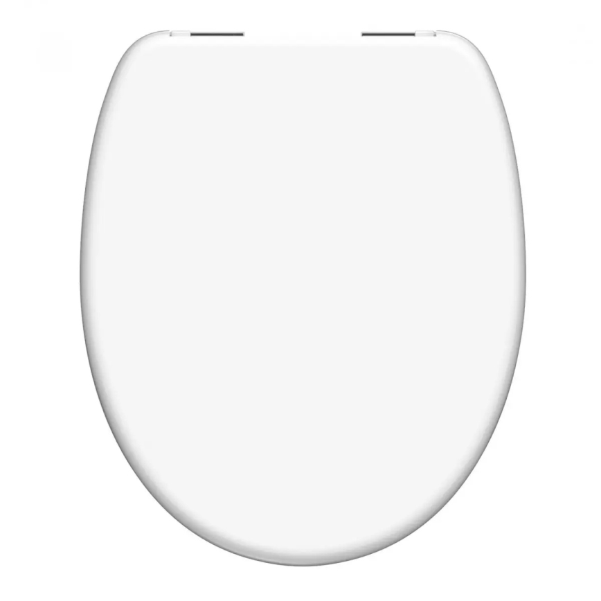Schütte 82100-A - WHITE Duroplast Toilet Seat with SoftClose