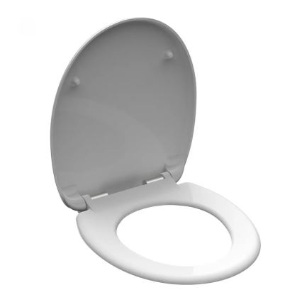 Schütte 82100-A - WHITE Duroplast Toilet Seat with SoftClose