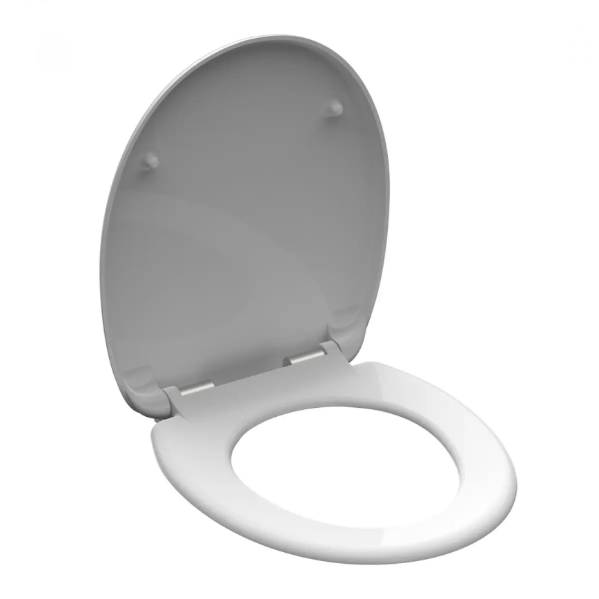 Schütte 82100-A - WHITE Duroplast Toilet Seat with SoftClose