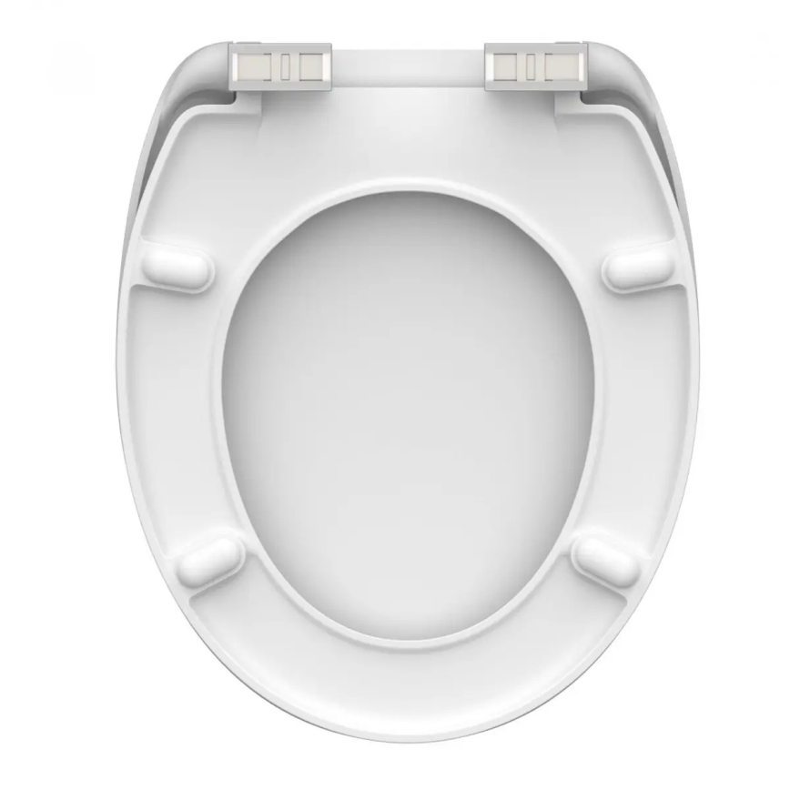 Schütte 82100-A - WHITE Duroplast Toilet Seat with SoftClose