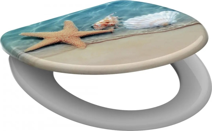 Schütte 82196 - BEACH SoftClose Duroplast Toilet Seat