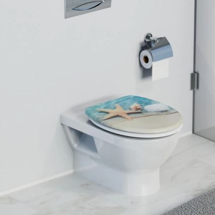 Schütte 82196 - BEACH SoftClose Duroplast Toilet Seat