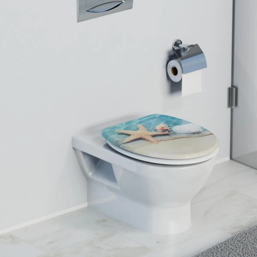 Schütte 82196 - BEACH SoftClose Duroplast Toilet Seat