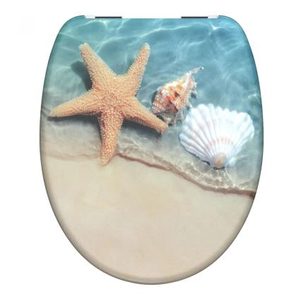 Schütte 82196 - BEACH SoftClose Duroplast Toilet Seat