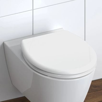 Schütte 82300-A - WHITE SoftClose Duroplast Toilet Seat