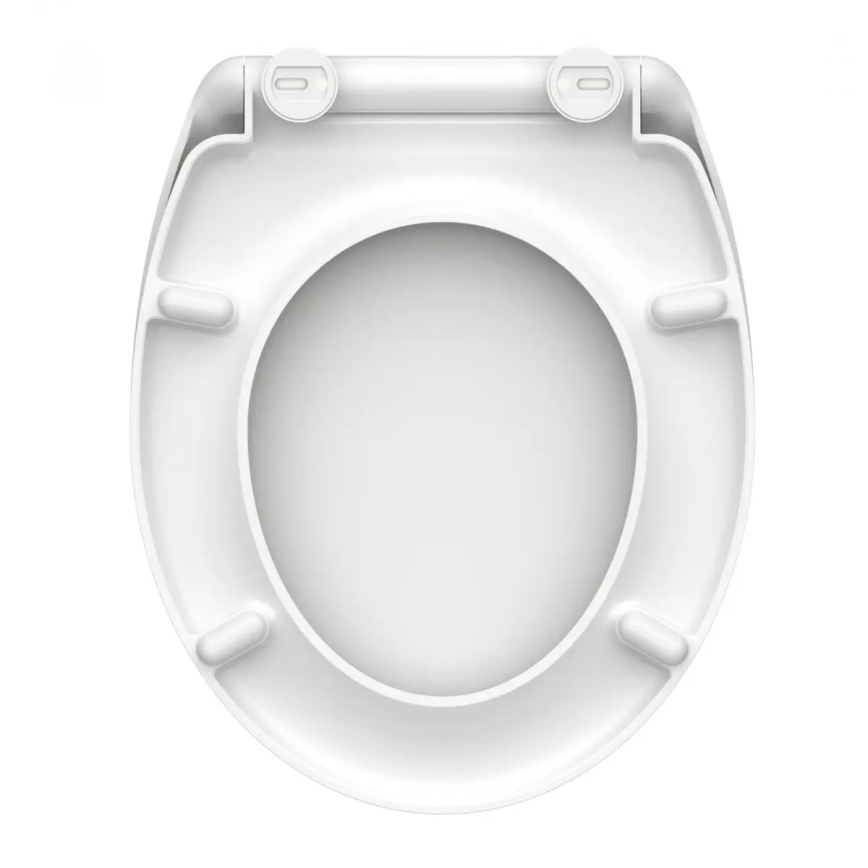 Schütte 82300-A - WHITE SoftClose Duroplast Toilet Seat