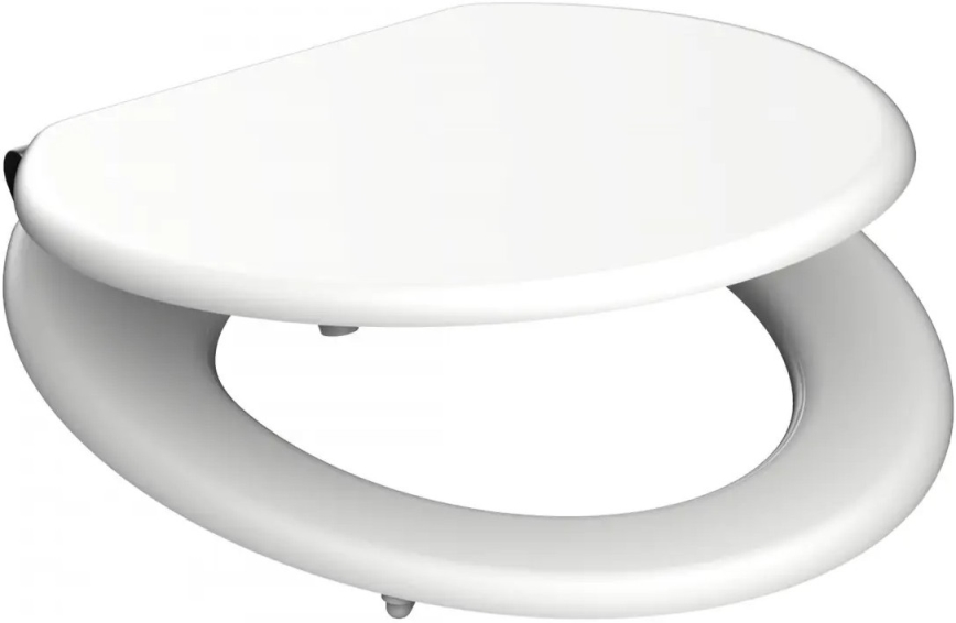 Schütte 84100-A - WHITE SoftClose MDF Wooden Toilet Seat