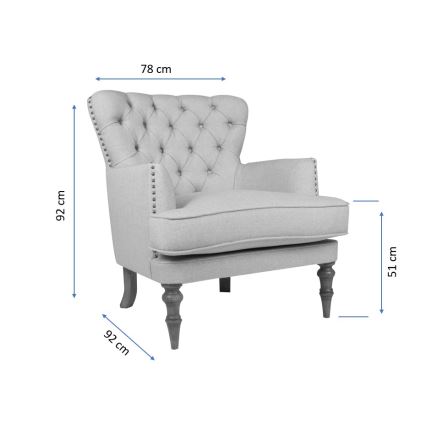 SCOT Armchair Beige