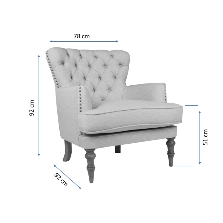 SCOT Armchair Beige