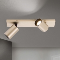 SEAN 2xGU10/13W/230V Gold Spotlight