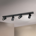 SEAN 4xGU10/13W/230V Black Spotlight
