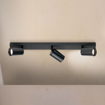 SEAN Spotlight 3xGU10/13W/230V Black