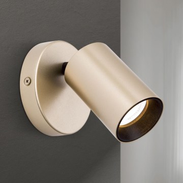 SEAN wall-mounted spotlight 1xGU10/13W/230V, gold