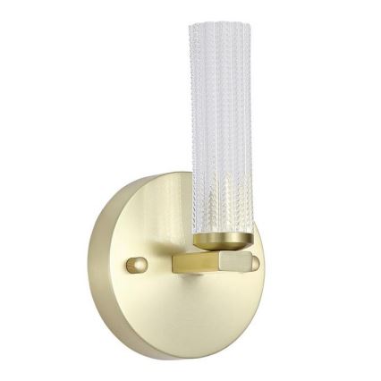 Searchlight - ABERDEEN LED Dimmable Bathroom Wall Light, 7W, 230V, IP44, Brass