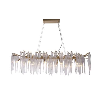 Searchlight - Cable-hung pendant light HERITAGE 10xG9/33W/230V