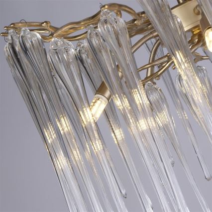 Searchlight - Cable-suspended chandelier HERITAGE 5xG9/33W/230V