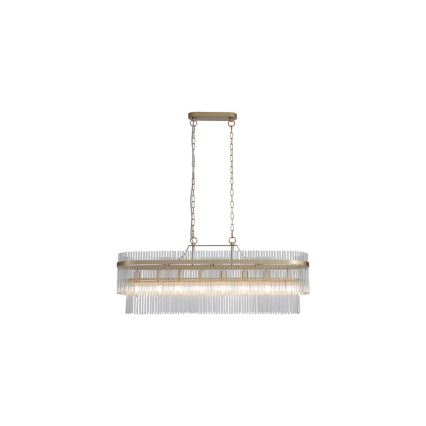 Searchlight - LARA Chain-Hung Chandelier 8xE14/60W/230V