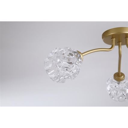 Searchlight - Flush-mount chandelier ASTRAL 3xG9/33W/230V gold