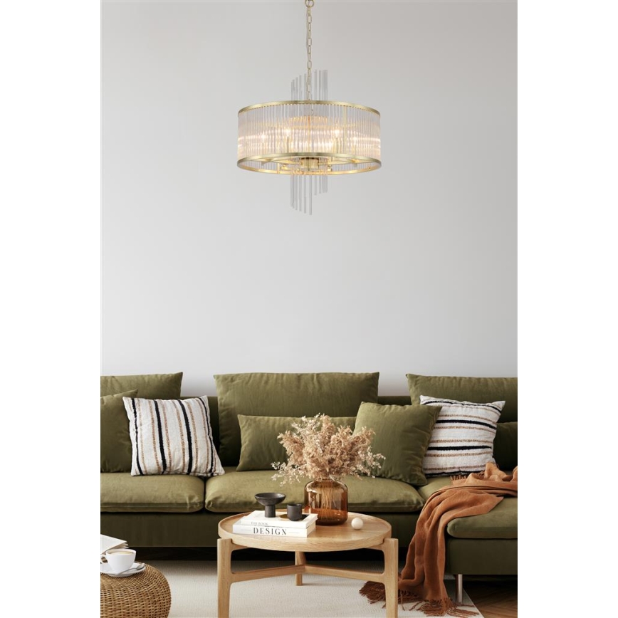 Searchlight - LARA Chain-Hung Chandelier 6 x E14/60W/230V