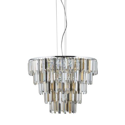 Searchlight - Chandelier on a string CLARISSA 9xE14/40W/230V
