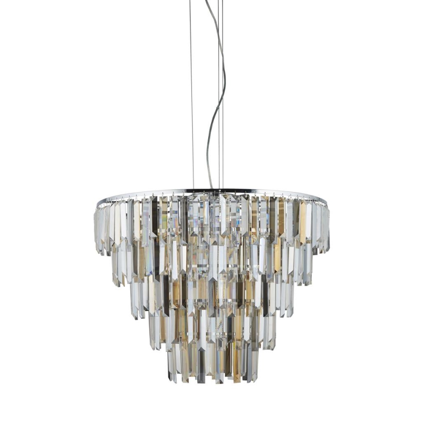 Searchlight - Chandelier on a string CLARISSA 9xE14/40W/230V
