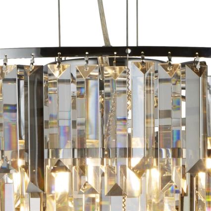 Searchlight - Chandelier on a string CLARISSA 9xE14/40W/230V