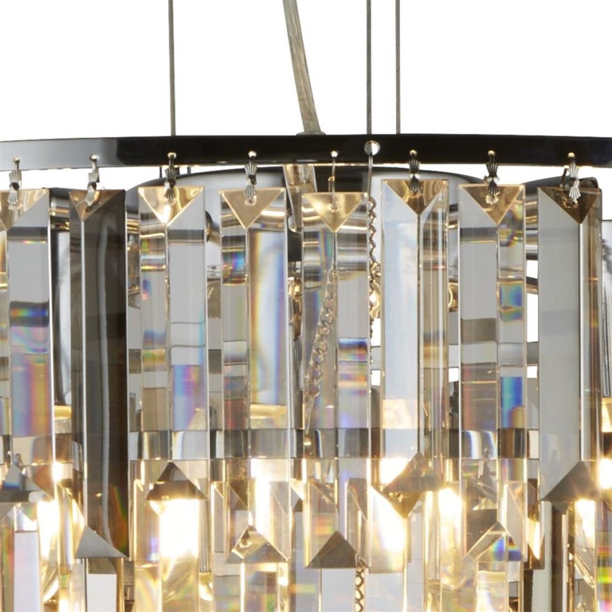 Searchlight - Chandelier on a string CLARISSA 9xE14/40W/230V