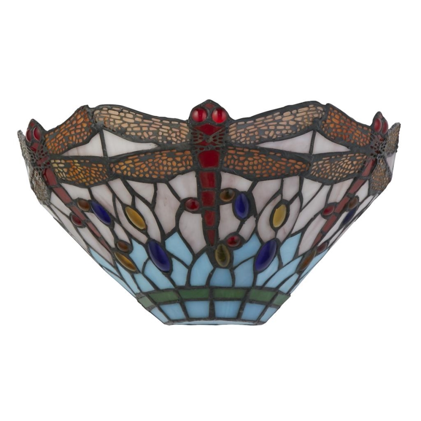 Searchlight - Tiffany wall light DRAGONFLY 1xE14/60W/230V