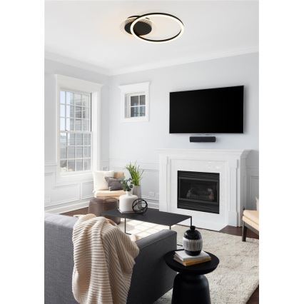 Searchlight - LED Dimmable ceiling light CONTOUR LED/24W/230V 3000K