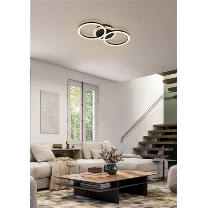 Searchlight - Dimmable LED ceiling light CONTOUR LED/24W/230V 3000K