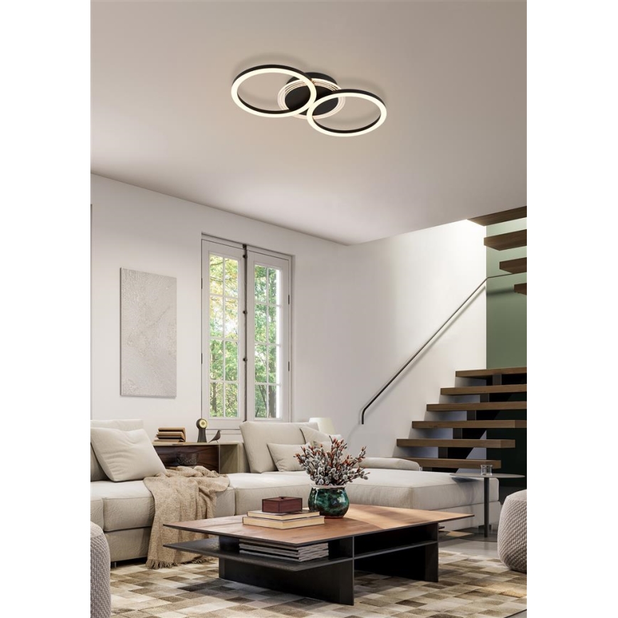 Searchlight - Dimmable LED ceiling light CONTOUR LED/24W/230V 3000K