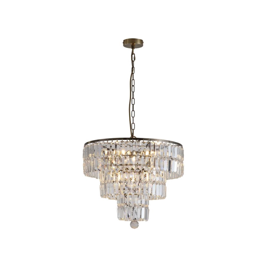 Searchlight - EMPIRE Chain-Hung Chandelier 5xE14/60W/230V