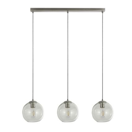 Searchlight - Chandelier on a string PENDANT 3xE27/40W/230V matte chrome