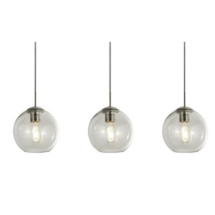 Searchlight - Chandelier on a string PENDANT 3xE27/40W/230V matte chrome