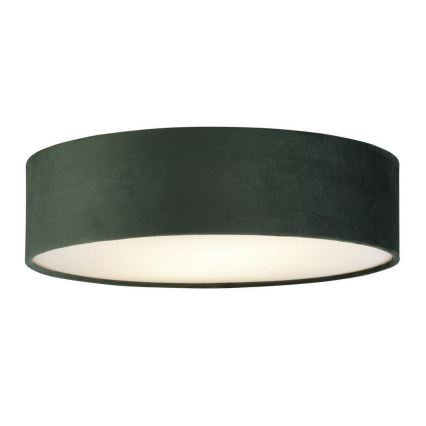 Searchlight - Ceiling light DRUM PLEAT 2xE27/15W/230V green