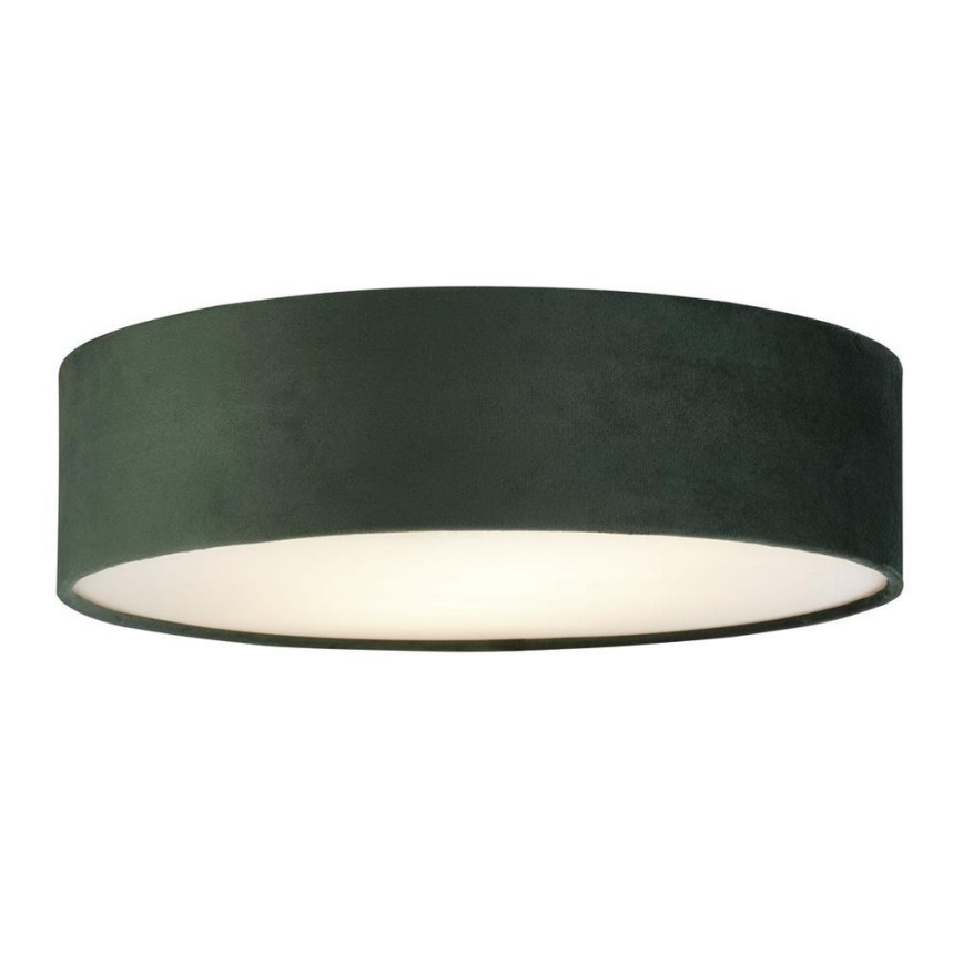 Searchlight - Ceiling light DRUM PLEAT 2xE27/15W/230V green
