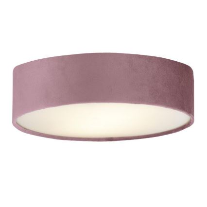 Searchlight - Ceiling light DRUM PLEAT 2xE27/15W/230V pink