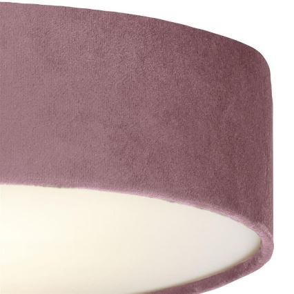 Searchlight - Ceiling light DRUM PLEAT 2xE27/15W/230V pink
