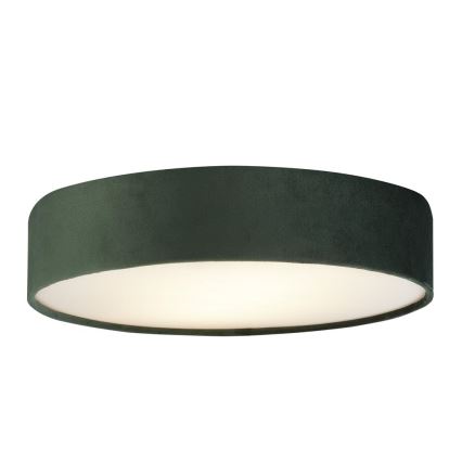 Searchlight - DRUM Ceiling Light 3xE27/60W/230V Green