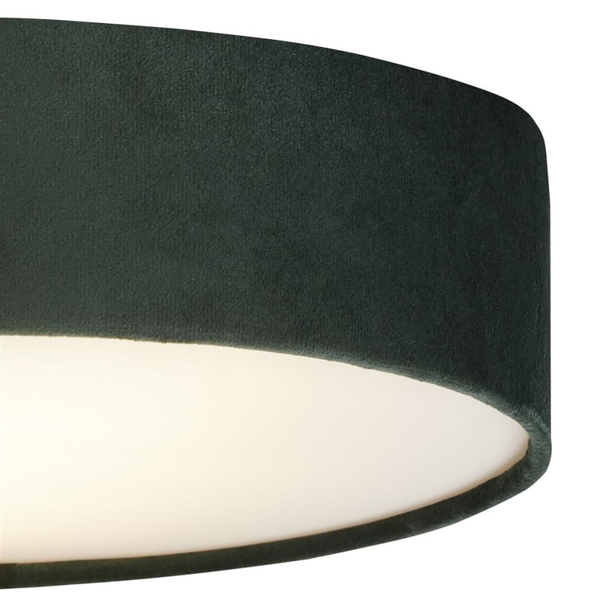Searchlight - DRUM Ceiling Light 3xE27/60W/230V Green