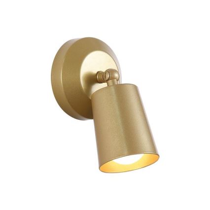 Searchlight - Dimmable Rechargeable LED Wall Light CONE LED/1,5W/5V Gold