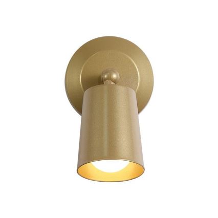 Searchlight - Dimmable Rechargeable LED Wall Light CONE LED/1,5W/5V Gold